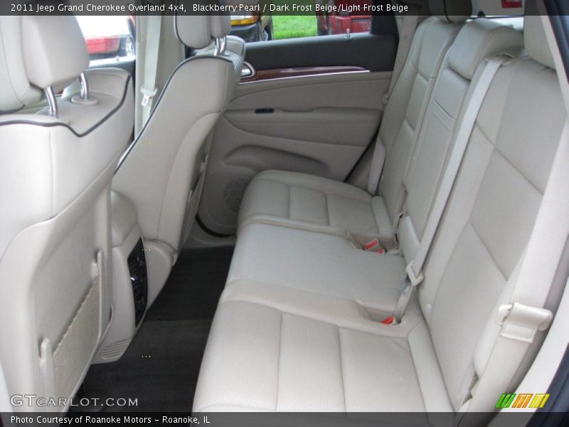 Blackberry Pearl / Dark Frost Beige/Light Frost Beige 2011 Jeep Grand Cherokee Overland 4x4