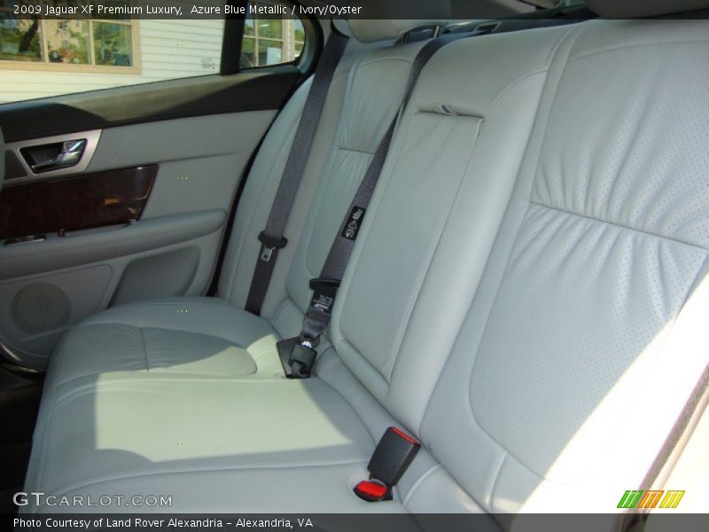 Azure Blue Metallic / Ivory/Oyster 2009 Jaguar XF Premium Luxury