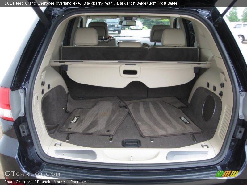 Blackberry Pearl / Dark Frost Beige/Light Frost Beige 2011 Jeep Grand Cherokee Overland 4x4