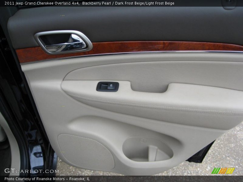 Blackberry Pearl / Dark Frost Beige/Light Frost Beige 2011 Jeep Grand Cherokee Overland 4x4