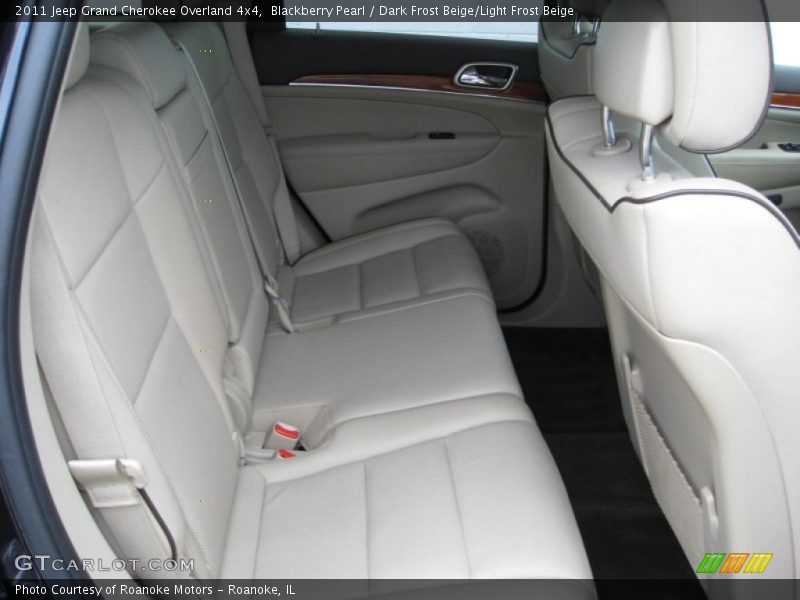 Blackberry Pearl / Dark Frost Beige/Light Frost Beige 2011 Jeep Grand Cherokee Overland 4x4