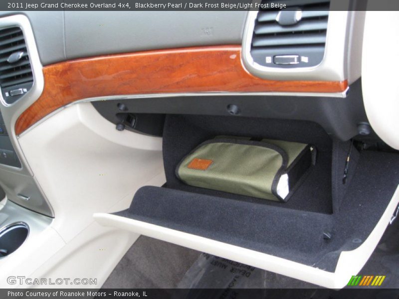 Blackberry Pearl / Dark Frost Beige/Light Frost Beige 2011 Jeep Grand Cherokee Overland 4x4