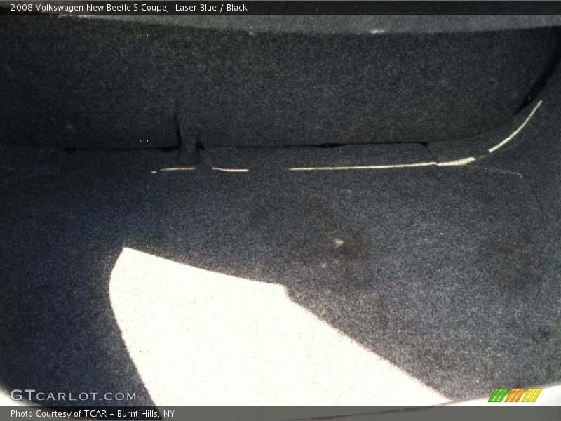 Laser Blue / Black 2008 Volkswagen New Beetle S Coupe