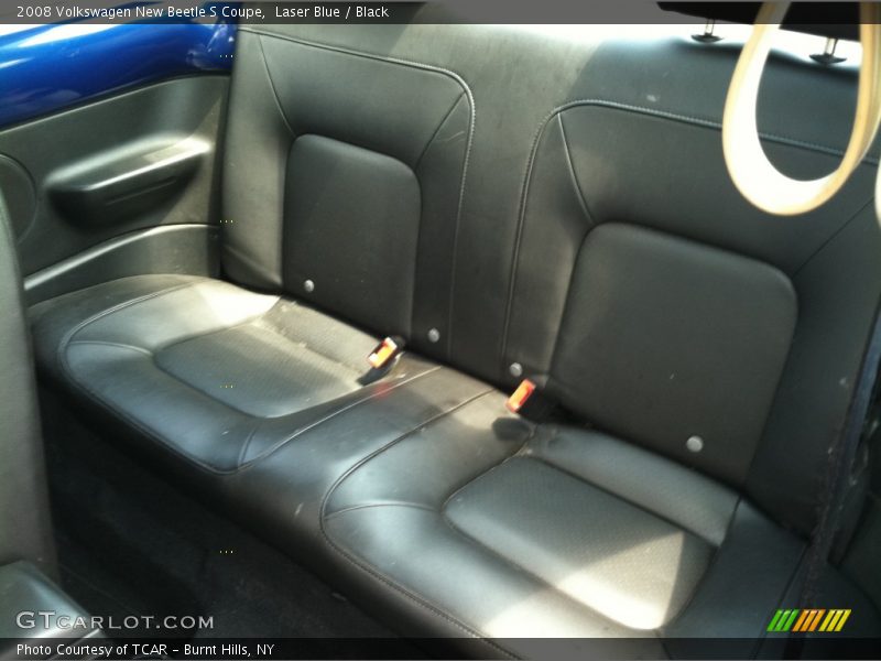 Laser Blue / Black 2008 Volkswagen New Beetle S Coupe