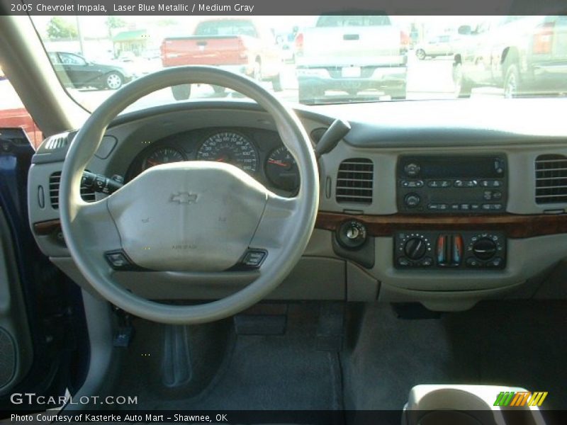 Laser Blue Metallic / Medium Gray 2005 Chevrolet Impala