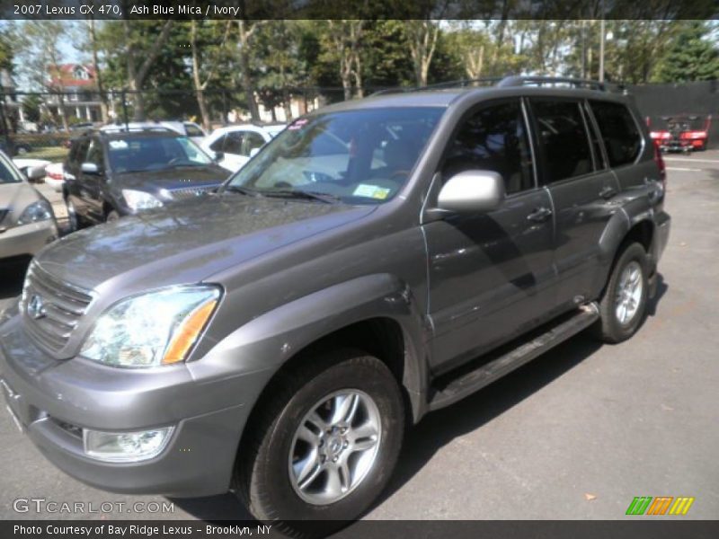 Ash Blue Mica / Ivory 2007 Lexus GX 470