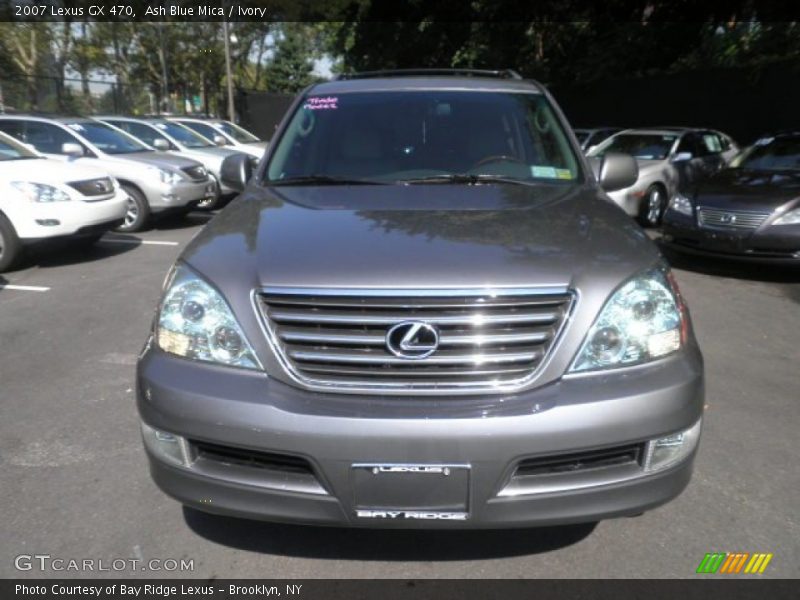 Ash Blue Mica / Ivory 2007 Lexus GX 470