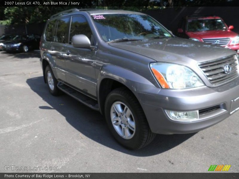 Ash Blue Mica / Ivory 2007 Lexus GX 470