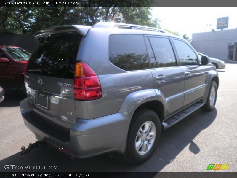 Ash Blue Mica / Ivory 2007 Lexus GX 470