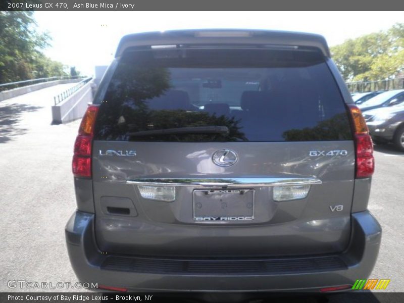 Ash Blue Mica / Ivory 2007 Lexus GX 470