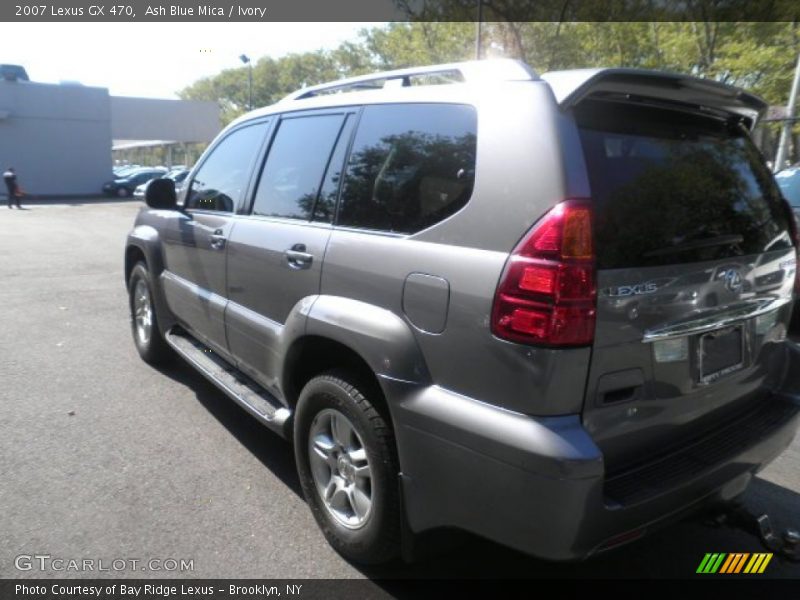 Ash Blue Mica / Ivory 2007 Lexus GX 470