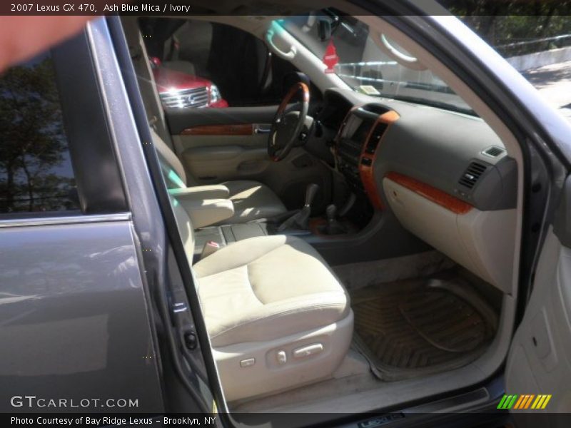 Ash Blue Mica / Ivory 2007 Lexus GX 470
