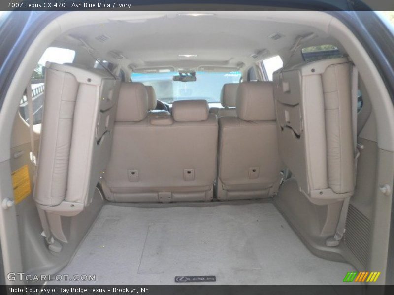 Ash Blue Mica / Ivory 2007 Lexus GX 470