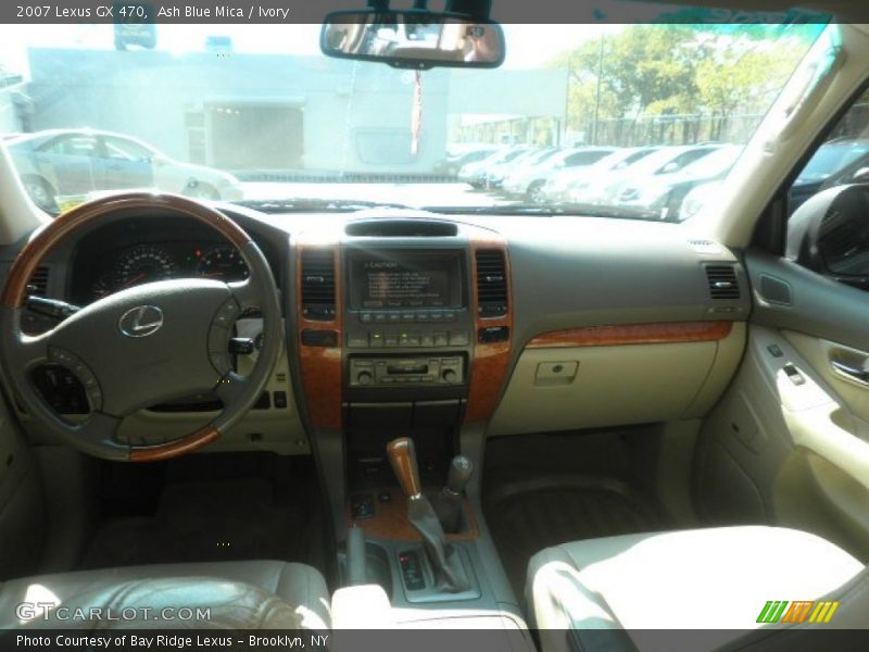 Ash Blue Mica / Ivory 2007 Lexus GX 470