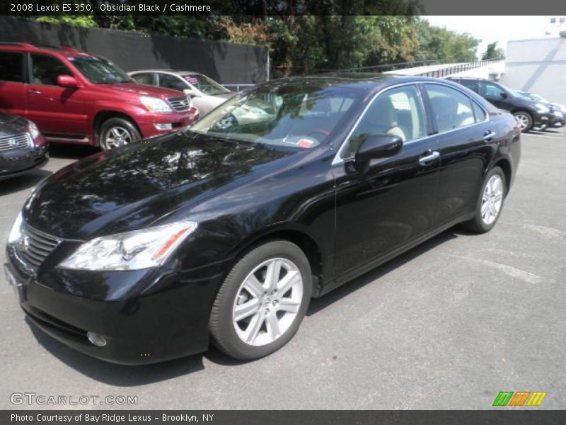 Obsidian Black / Cashmere 2008 Lexus ES 350