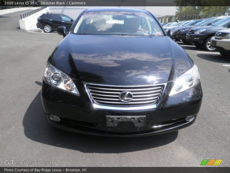 Obsidian Black / Cashmere 2008 Lexus ES 350