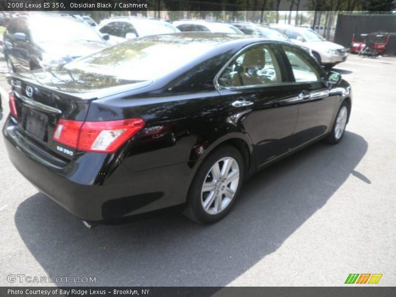 Obsidian Black / Cashmere 2008 Lexus ES 350
