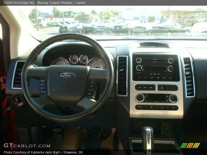 Blazing Copper Metallic / Camel 2008 Ford Edge SEL