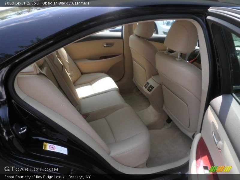 Obsidian Black / Cashmere 2008 Lexus ES 350