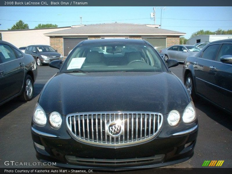 Black Onyx / Titanium 2008 Buick LaCrosse CXL