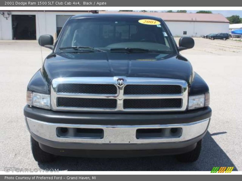 Black / Agate 2001 Dodge Ram 1500 SLT Club Cab 4x4