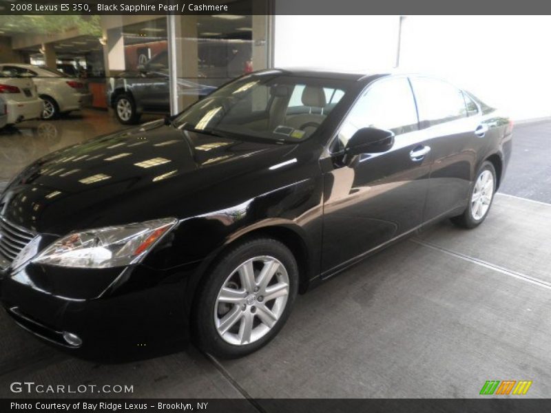 Black Sapphire Pearl / Cashmere 2008 Lexus ES 350