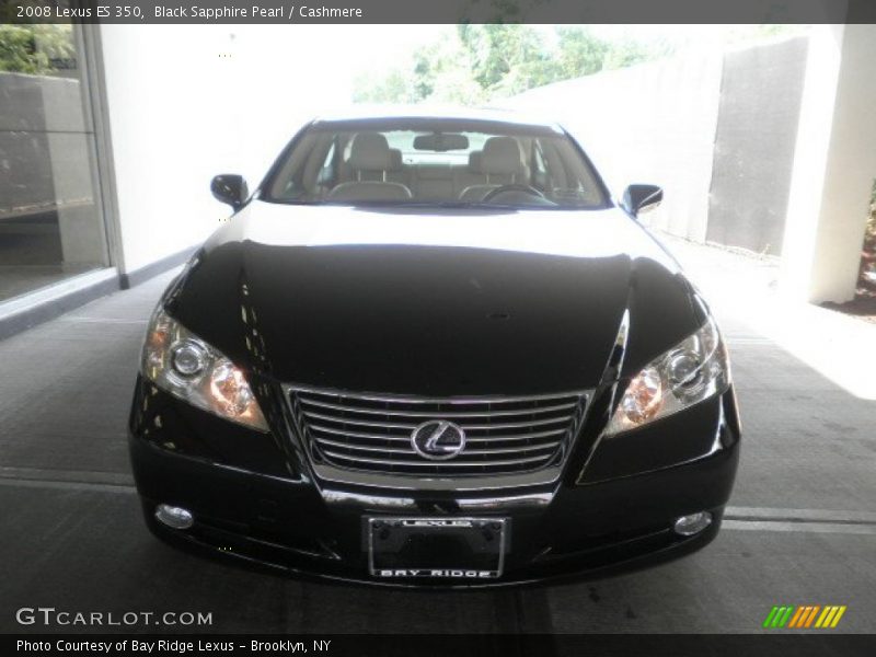 Black Sapphire Pearl / Cashmere 2008 Lexus ES 350