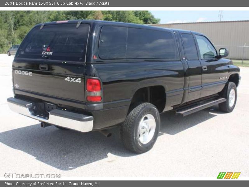 Black / Agate 2001 Dodge Ram 1500 SLT Club Cab 4x4