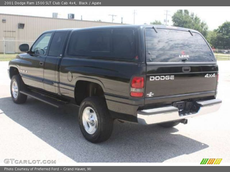 Black / Agate 2001 Dodge Ram 1500 SLT Club Cab 4x4
