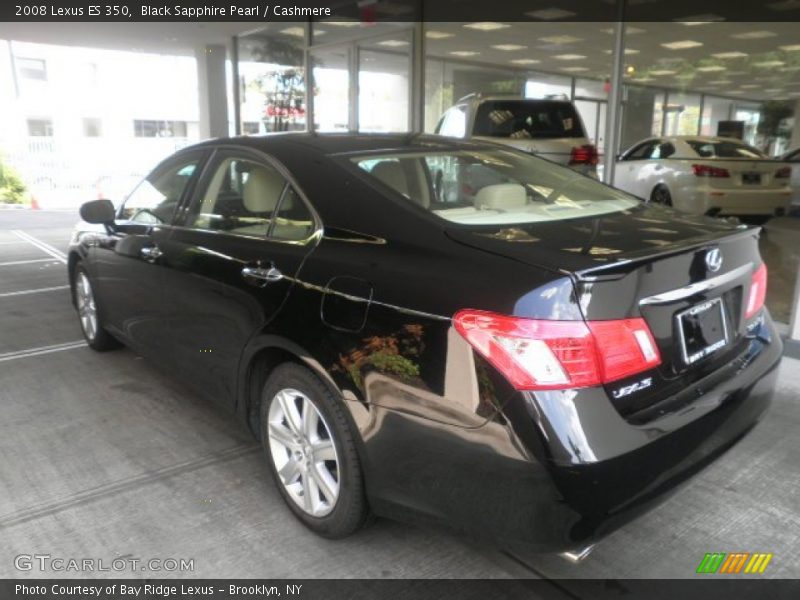 Black Sapphire Pearl / Cashmere 2008 Lexus ES 350