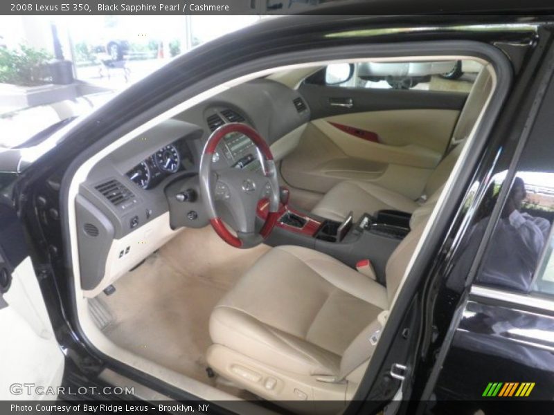 Black Sapphire Pearl / Cashmere 2008 Lexus ES 350