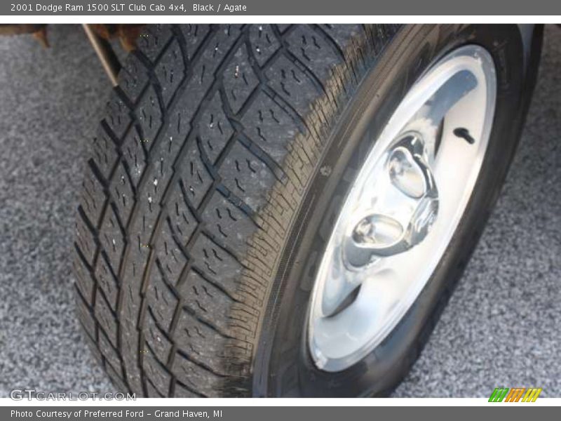 Black / Agate 2001 Dodge Ram 1500 SLT Club Cab 4x4