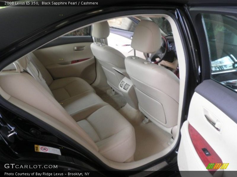 Black Sapphire Pearl / Cashmere 2008 Lexus ES 350