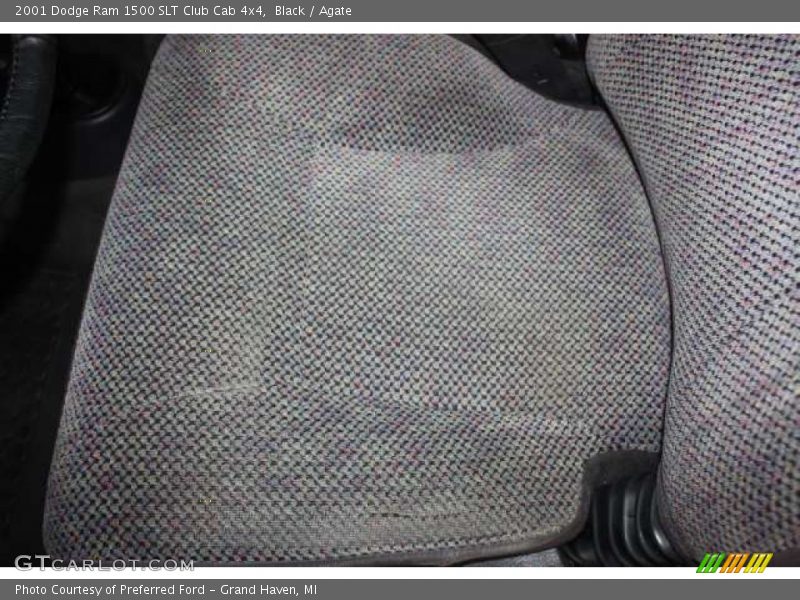 Black / Agate 2001 Dodge Ram 1500 SLT Club Cab 4x4