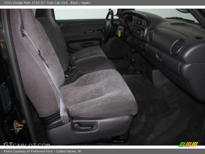Black / Agate 2001 Dodge Ram 1500 SLT Club Cab 4x4