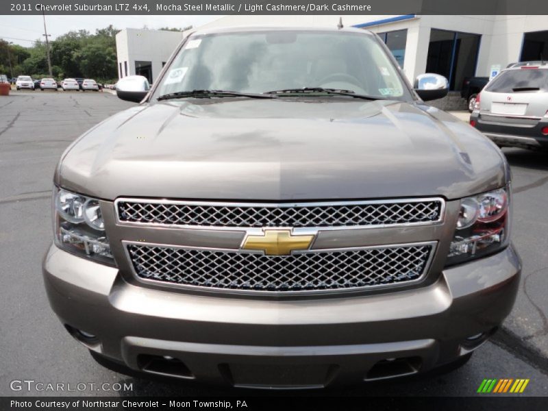 Mocha Steel Metallic / Light Cashmere/Dark Cashmere 2011 Chevrolet Suburban LTZ 4x4