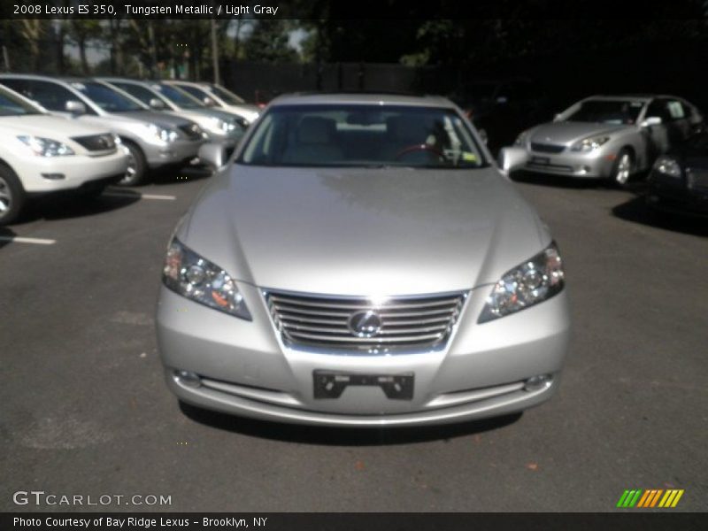 Tungsten Metallic / Light Gray 2008 Lexus ES 350