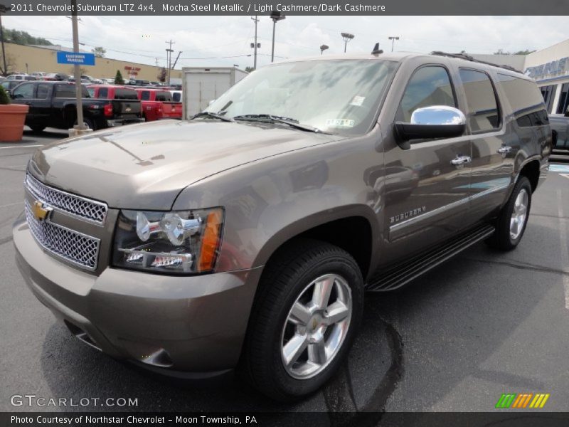 Mocha Steel Metallic / Light Cashmere/Dark Cashmere 2011 Chevrolet Suburban LTZ 4x4