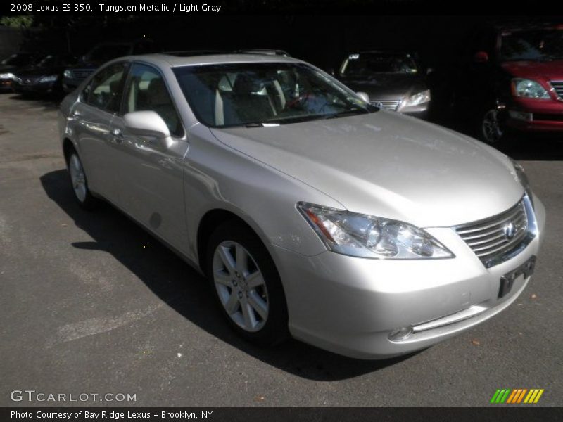 Tungsten Metallic / Light Gray 2008 Lexus ES 350