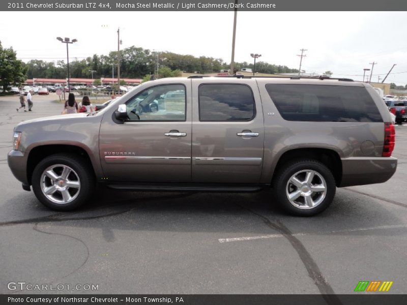 Mocha Steel Metallic / Light Cashmere/Dark Cashmere 2011 Chevrolet Suburban LTZ 4x4