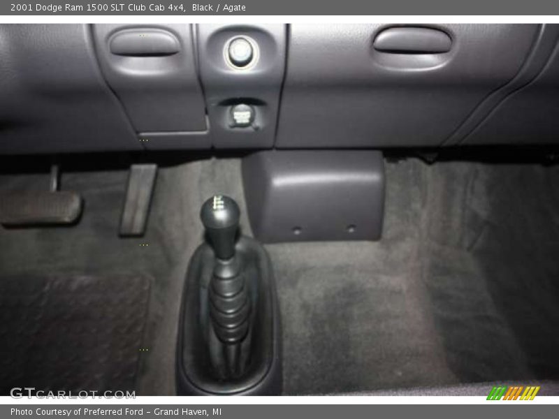 Black / Agate 2001 Dodge Ram 1500 SLT Club Cab 4x4