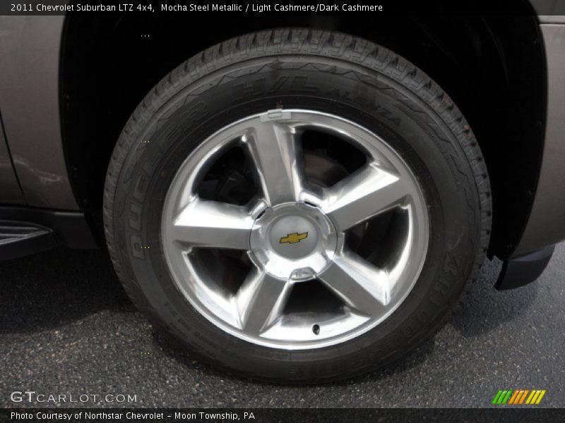 Mocha Steel Metallic / Light Cashmere/Dark Cashmere 2011 Chevrolet Suburban LTZ 4x4