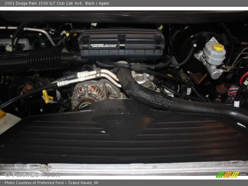 Black / Agate 2001 Dodge Ram 1500 SLT Club Cab 4x4