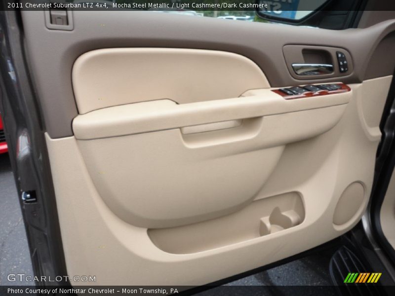 Mocha Steel Metallic / Light Cashmere/Dark Cashmere 2011 Chevrolet Suburban LTZ 4x4