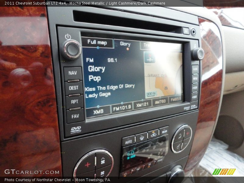 Mocha Steel Metallic / Light Cashmere/Dark Cashmere 2011 Chevrolet Suburban LTZ 4x4