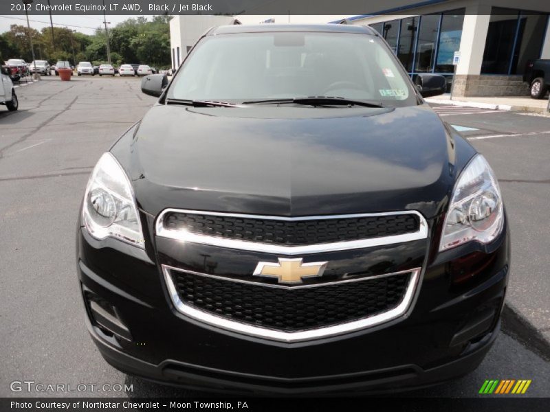 Black / Jet Black 2012 Chevrolet Equinox LT AWD