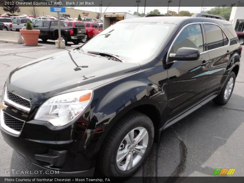 Black / Jet Black 2012 Chevrolet Equinox LT AWD