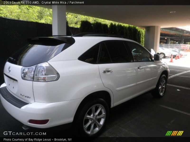 Crystal White Mica / Parchment 2009 Lexus RX 350 AWD