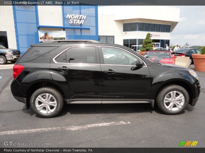 Black / Jet Black 2012 Chevrolet Equinox LT AWD