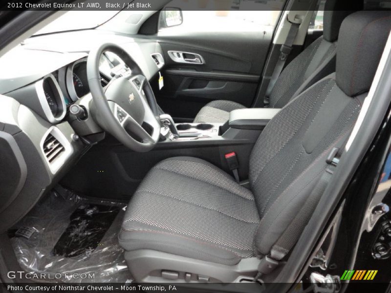  2012 Equinox LT AWD Jet Black Interior
